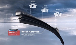 PK | JUEGO 2 ESCOBILLAS DELANTERA AEROTWIN BOSH / VALEO "M""